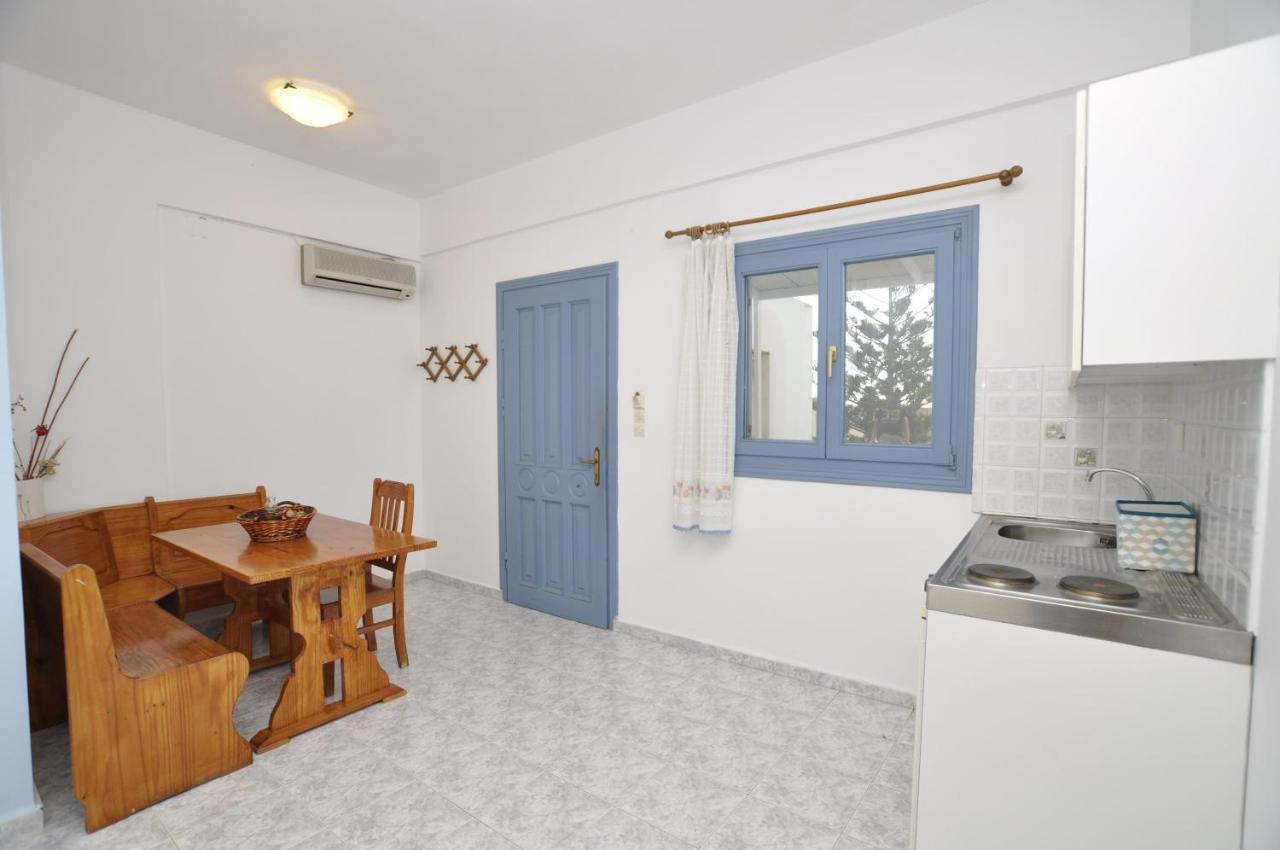 Manos Apartments Mégas Yialós-Nítes Szoba fotó